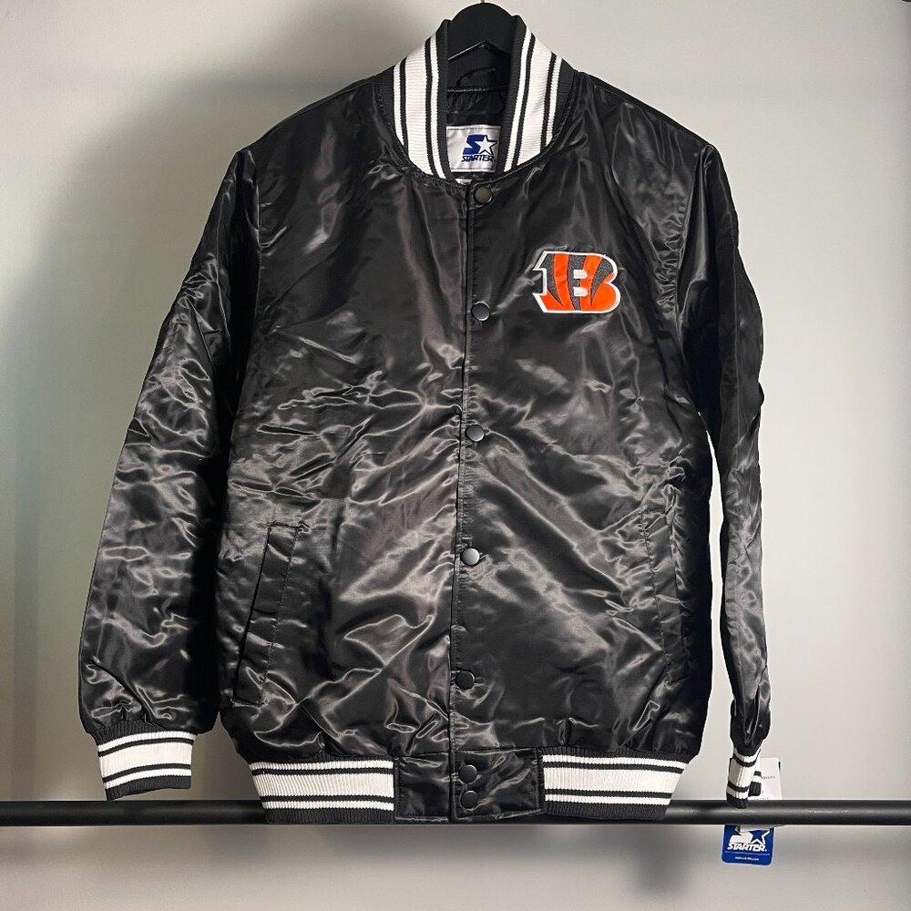 Starter Cincinnati Bengals satin jacket size L
